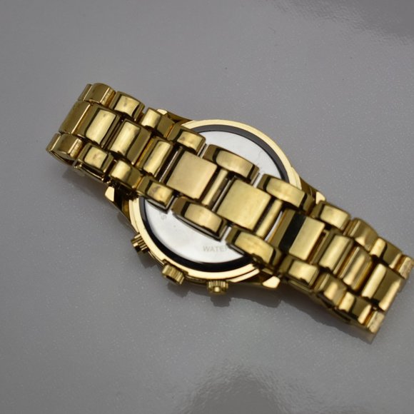 Joan Rivers Men Watch Classics Collection Gold Tone - Picture 5 of 8